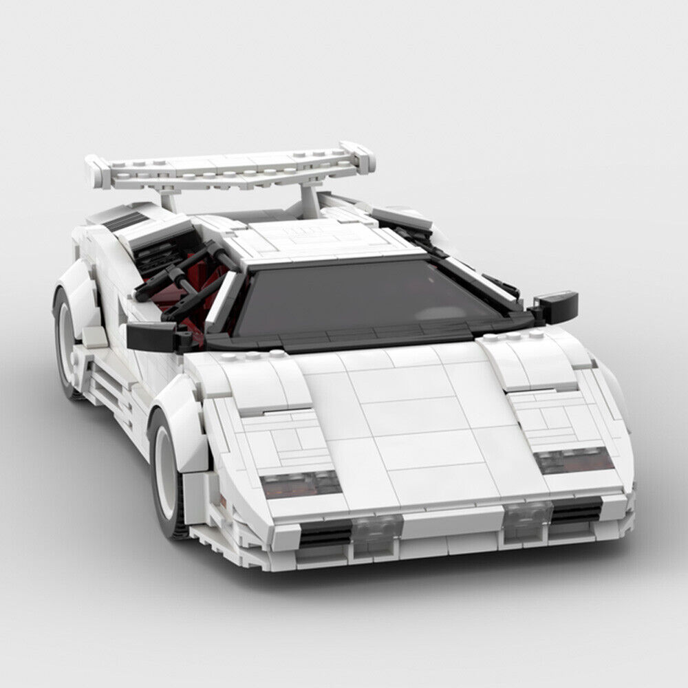 Custom MOC: MOC-57779 Sports Car LP5000 Quattrovalvole Supercar LP5000 QV-ZITIANYOUBUILD