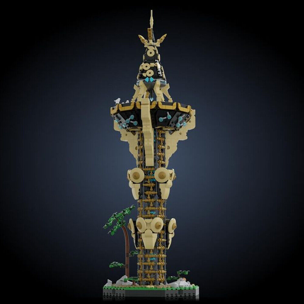 MOC-139323 Iconic Tower Tall Structure in Game Building Toys Set 2204 Parts-ZITIANYOUBUILD