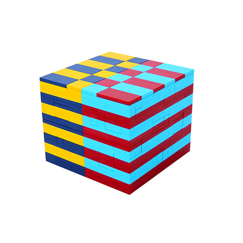 ZITIANYOUBUILD Custom MOC: C7356 The Candy Box Puzzle Box Colorful Box 606 Parts-ZITIANYOUBUILD