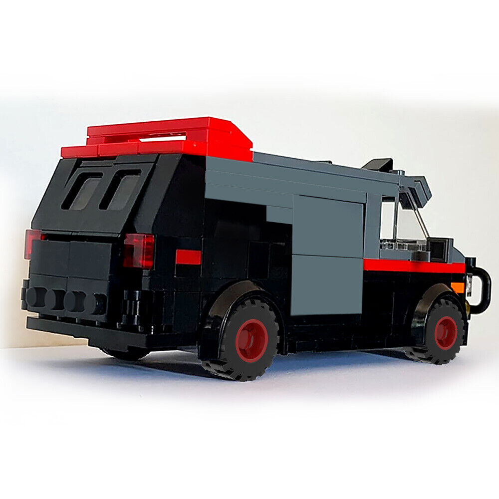 ZITIANYOUBUILD Custom MOC: C5108 Van in minifig scale Model 221 Parts Kits-ZITIANYOUBUILD