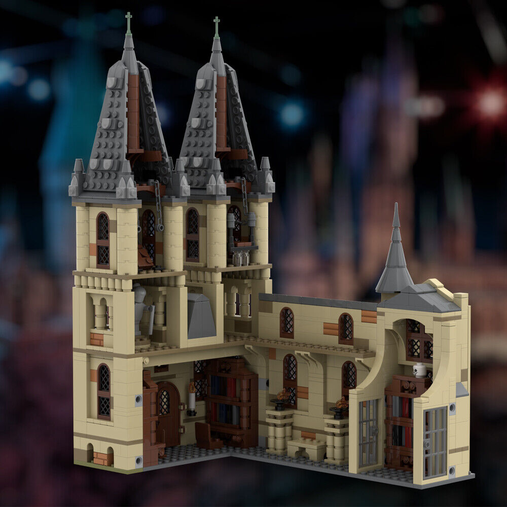 MOC-87567 Bell Towers for 2018-2020 Castle Extension Set from Movie 1360 Parts-ZITIANYOUBUILD