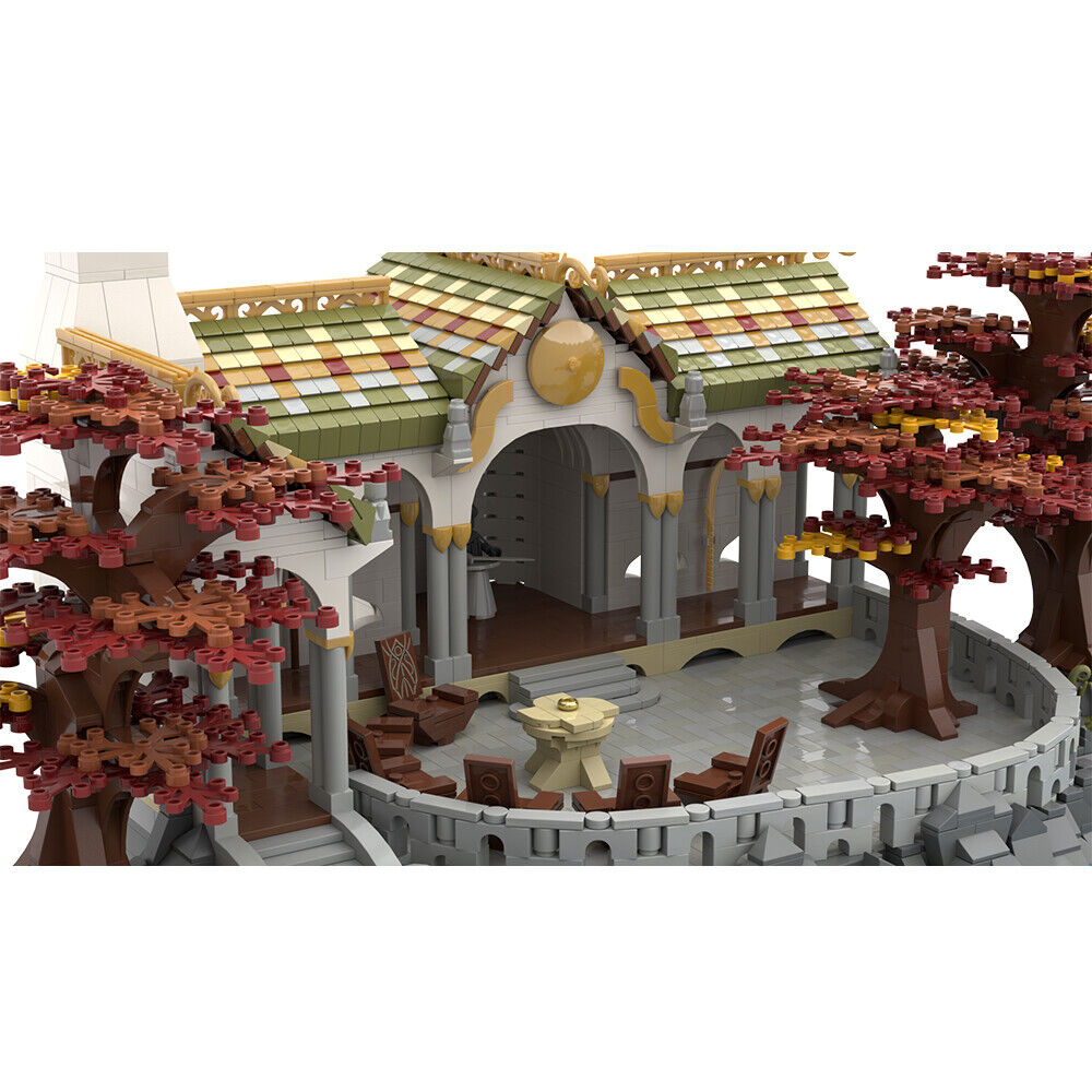 MOC-84562 Conference Building Council in Valley from Movie 3997 Parts Gift-ZITIANYOUBUILD