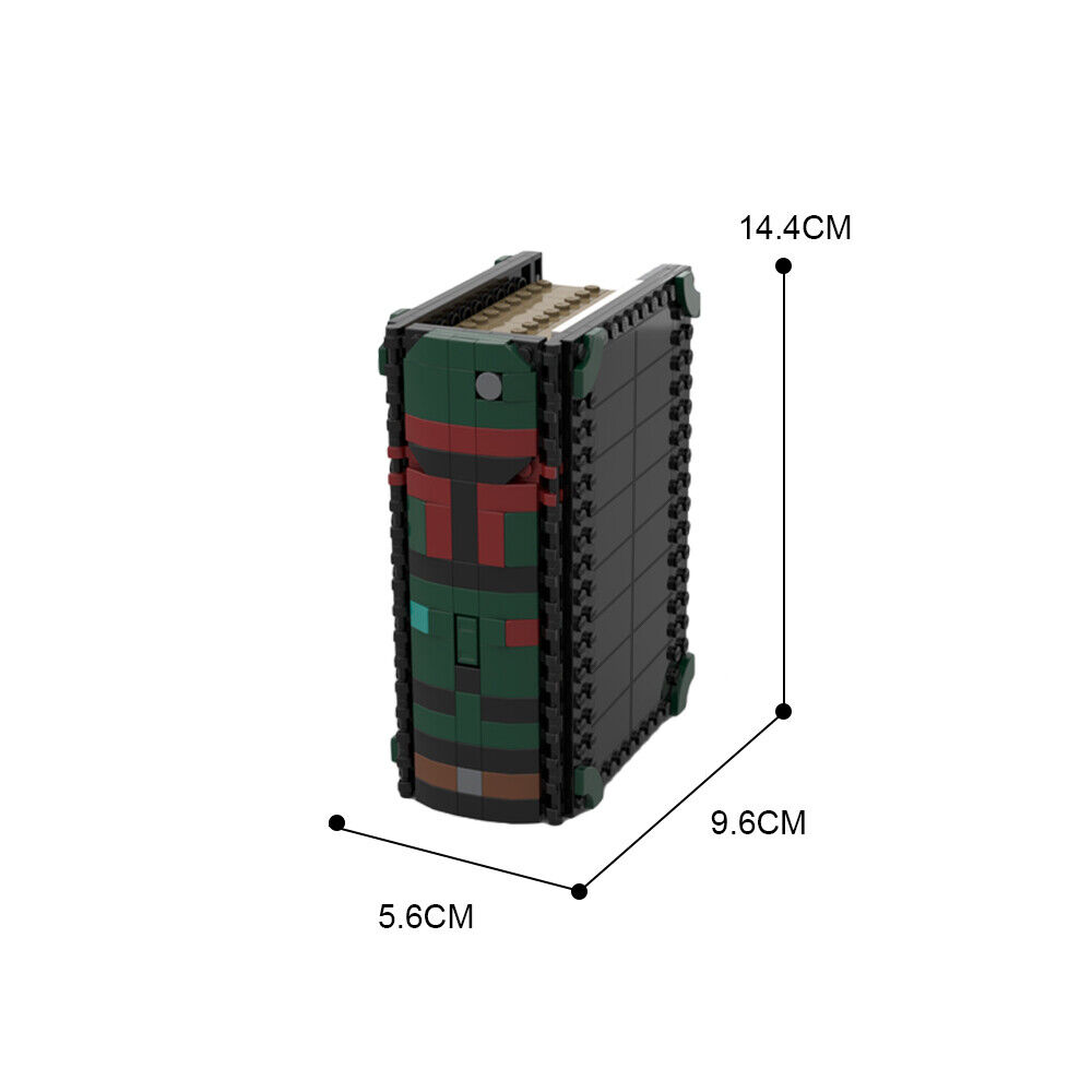 Custom MOC: C7792 The Book Model & Packs 571 Parts Gift for Christmas-ZITIANYOUBUILD