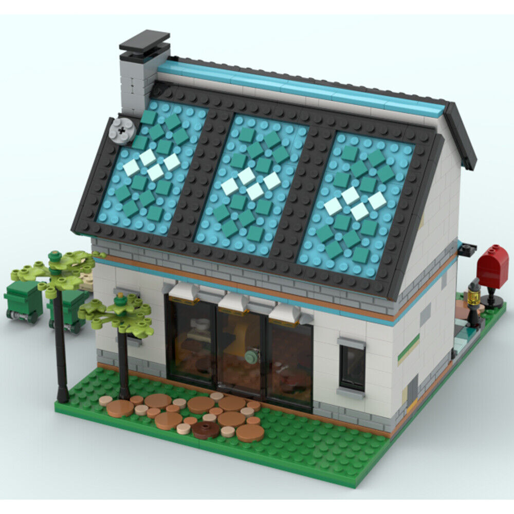 MOC-146213 1229 Parts Modular Home with Interior Modification for Set 31139-ZITIANYOUBUILD