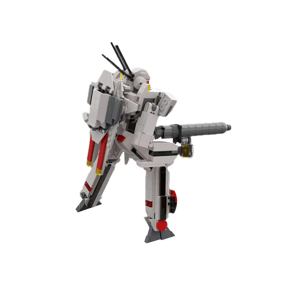Custom MOC: C9188 White-Red Bobot Fighter 484 Parts from TV Series-ZITIANYOUBUILD