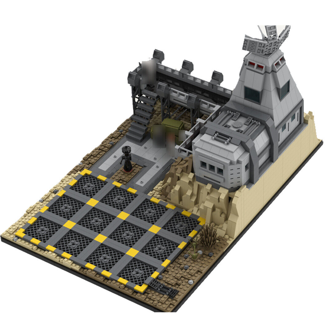 MOC-67054 Emipre Base on Tatooine Model Building Toys Set 1927 Parts Gift-ZITIANYOUBUILD