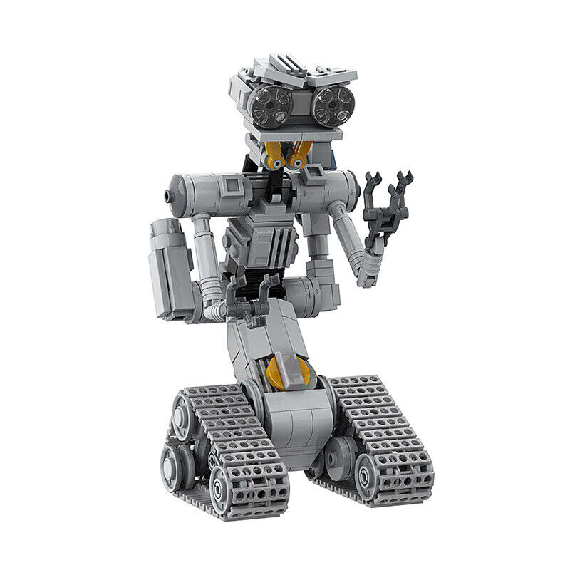 ZITIANYOUBUILD Johnny 5 Robot Premium Edition with Paper Instructions 313 Parts-ZITIANYOUBUILD