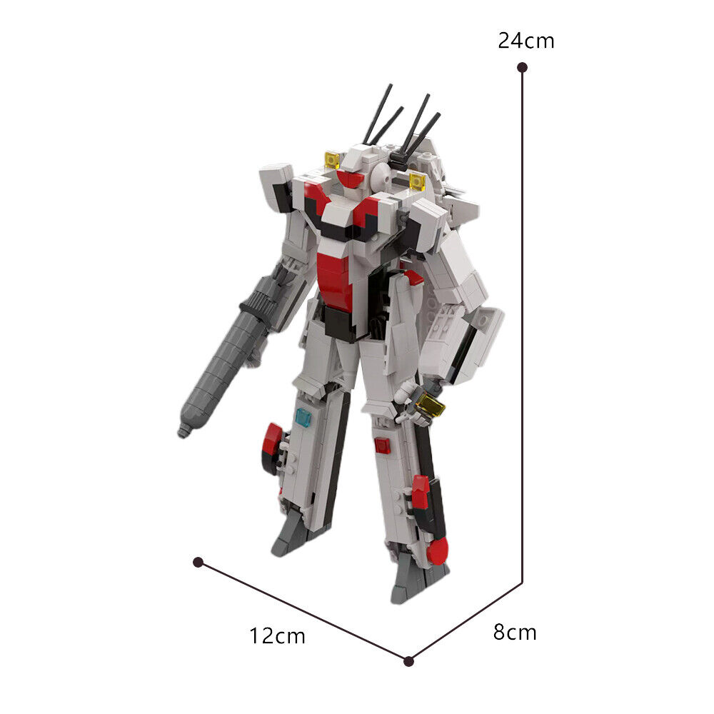 Custom MOC: C9188 White-Red Bobot Fighter 484 Parts from TV Series-ZITIANYOUBUILD