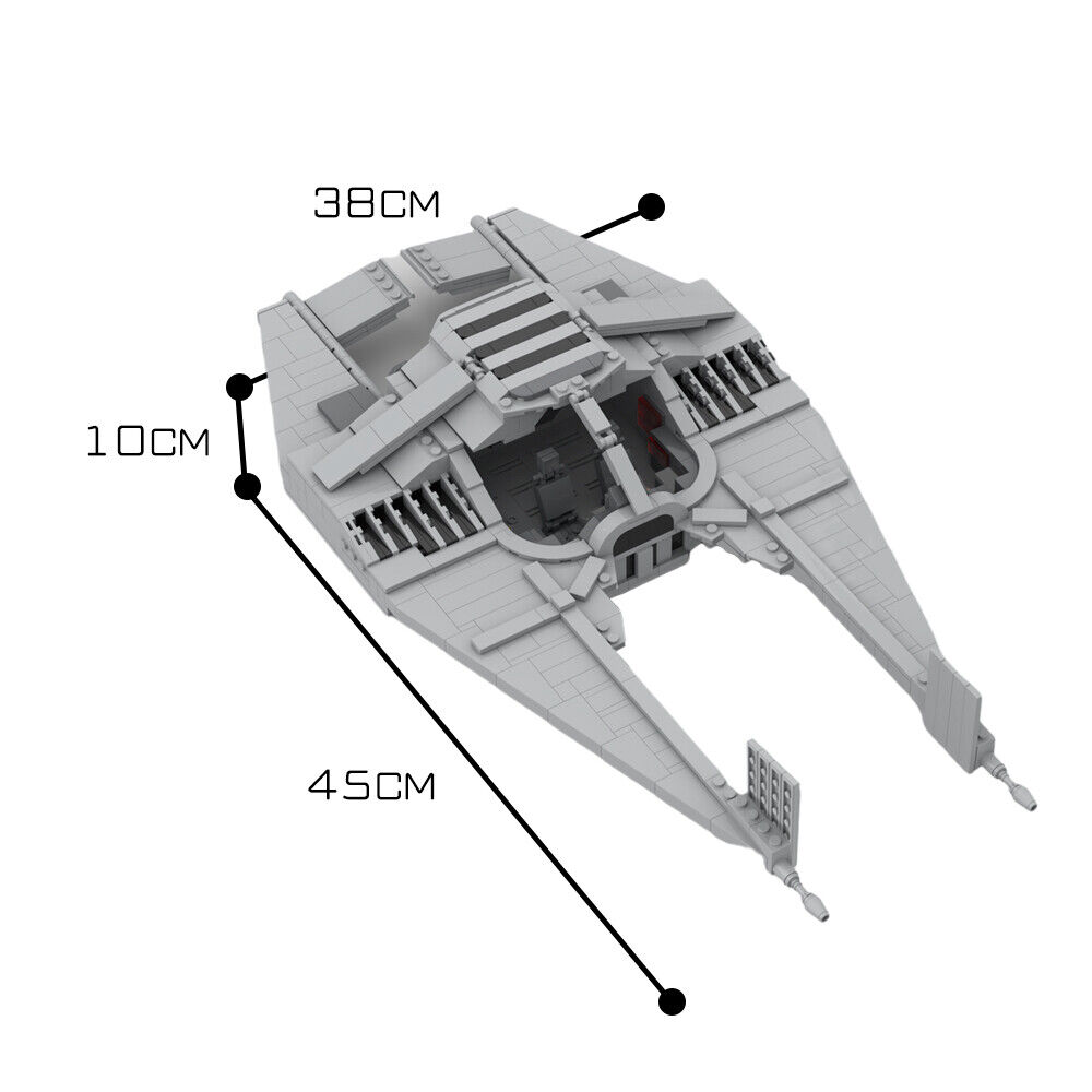 C7610 Imperial Submarine with Large Detailed Controls for Pilots 800 Parts-ZITIANYOUBUILD
