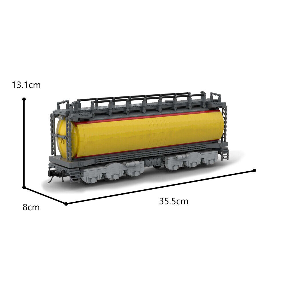 C9132 GTEL: Gas Turbine-electric Locomotive Train 1259 Parts for Collection-ZITIANYOUBUILD