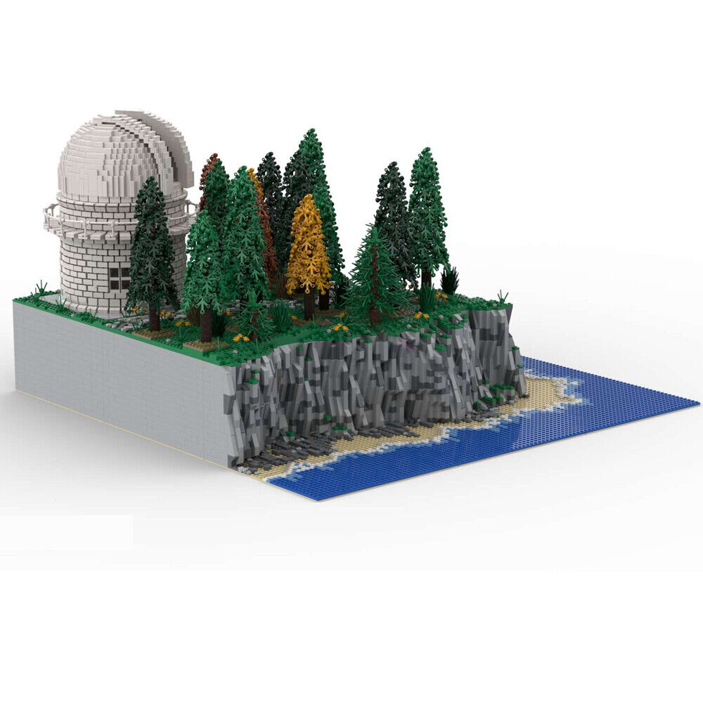 MOC-89835 Architecture on the Cliffs Modular Building for Adults 11468 Parts-ZITIANYOUBUILD