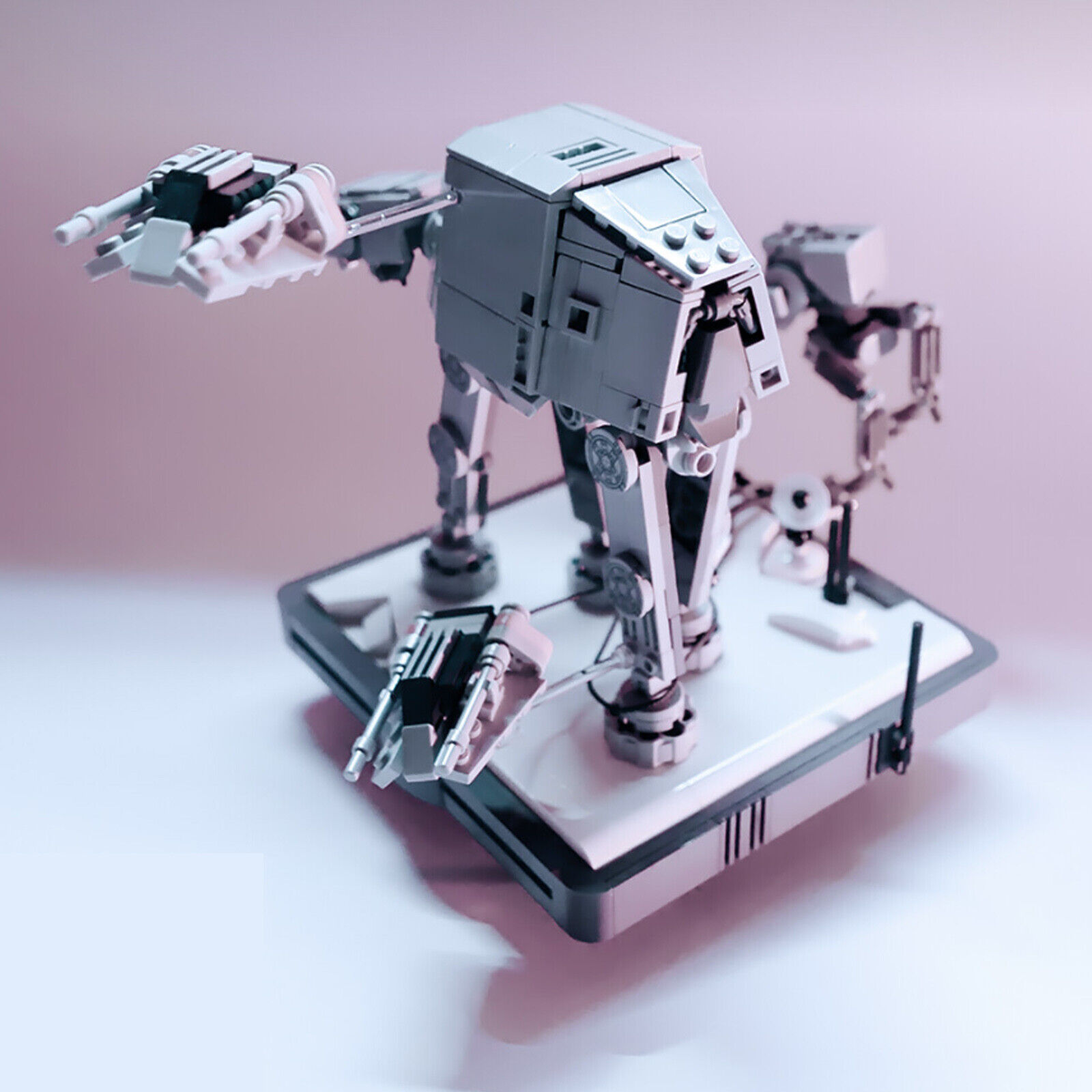 C4722 Battle on Hoth Mini Diorama 662 Parts Iconic Movie Scene Creative Toys-ZITIANYOUBUILD