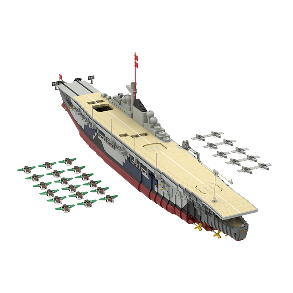 C8054 1:200 scale Graf Zeppelin with Power Functions 8041 Parts Creative Toys-ZITIANYOUBUILD