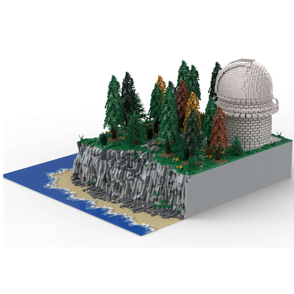 MOC-89835 Architecture on the Cliffs Modular Building for Adults 11468 Parts-ZITIANYOUBUILD