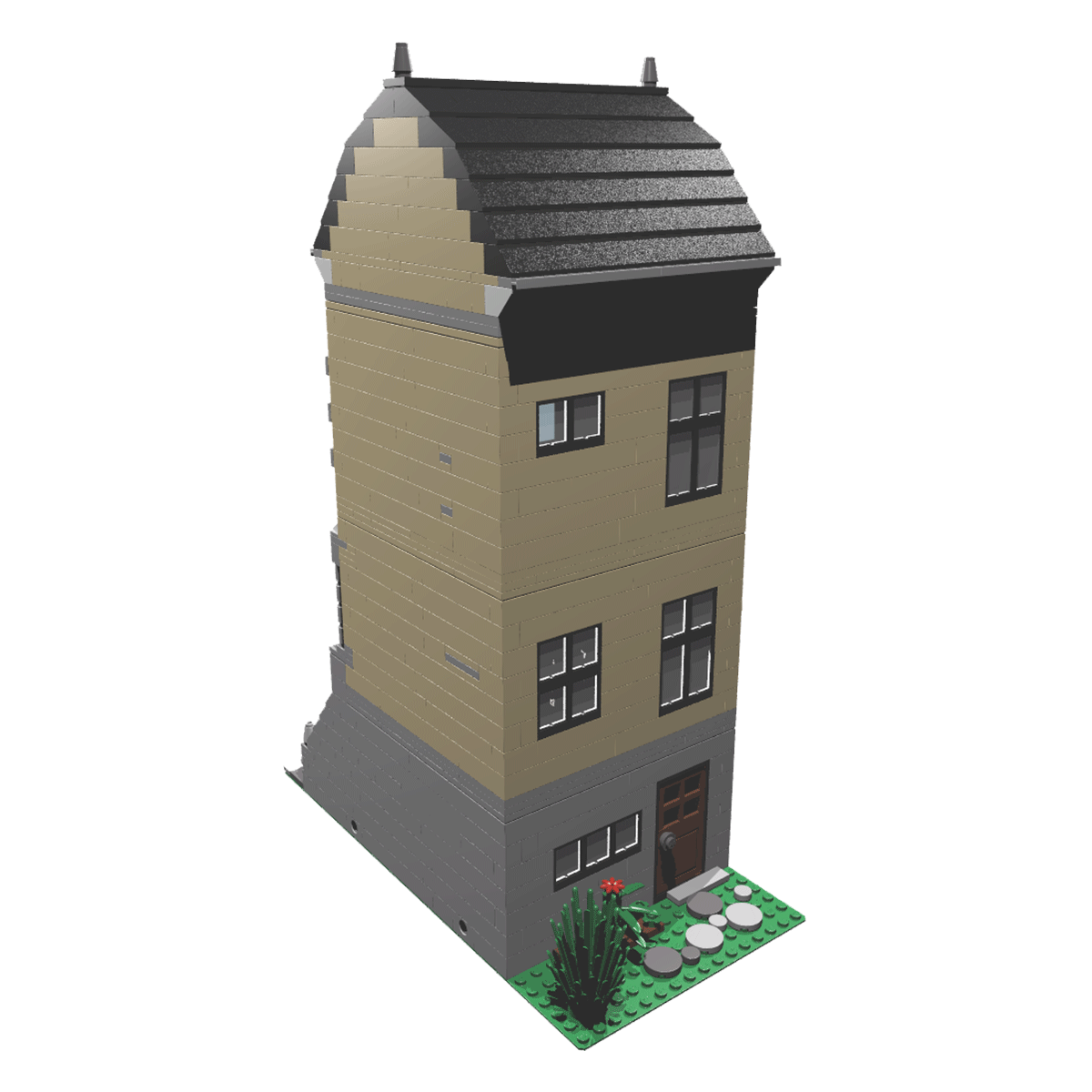 C4531 Modular Simple House on Three Floors with Full Interior 1413 Parts-ZITIANYOUBUILD