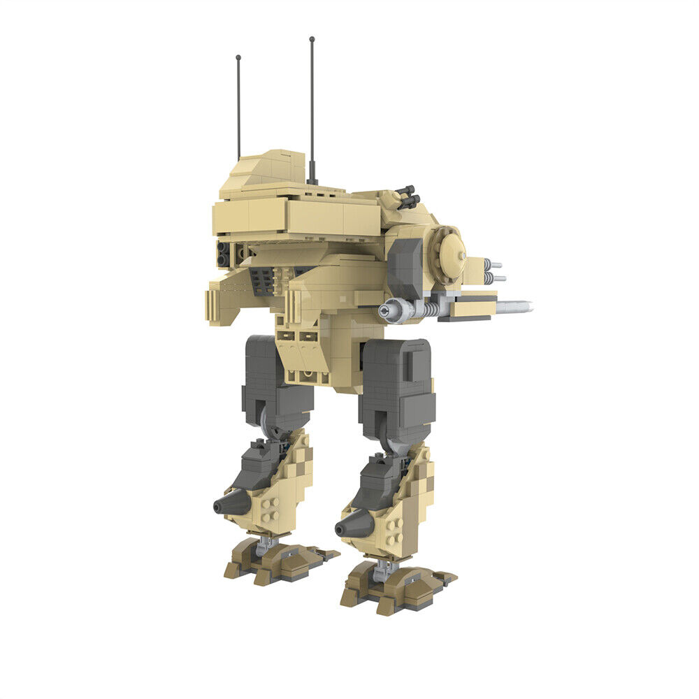 C7734 Medium Battle Mechanized Walker Bipedal GDI Combat Walker 752 Parts-ZITIANYOUBUILD