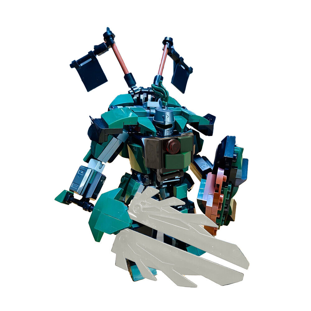 Custom MOC: C9236 Mech Suite Model with Weapon 259 Parts Gift for Christmas-ZITIANYOUBUILD