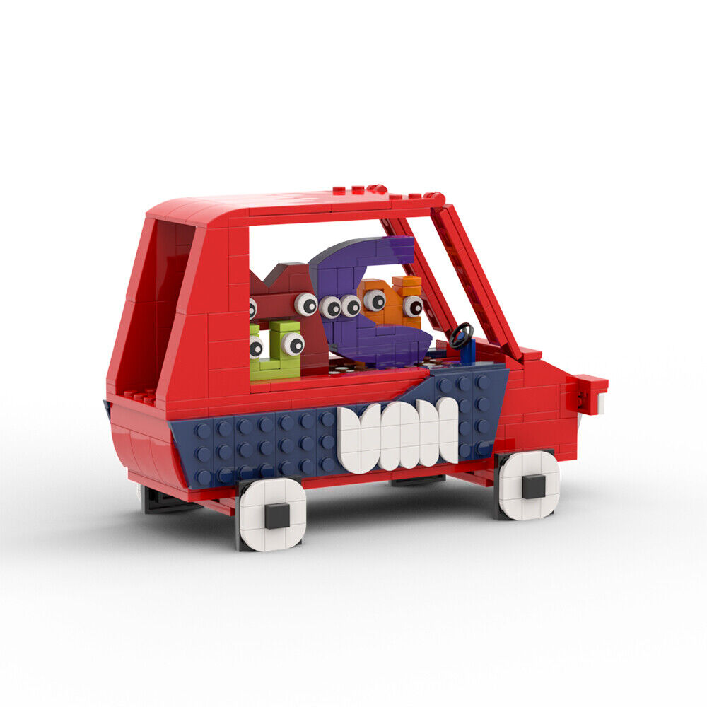 C9239Y32 Car with Alphabets Educational Literacy Toy Kit 331 Parts for Kids-ZITIANYOUBUILD
