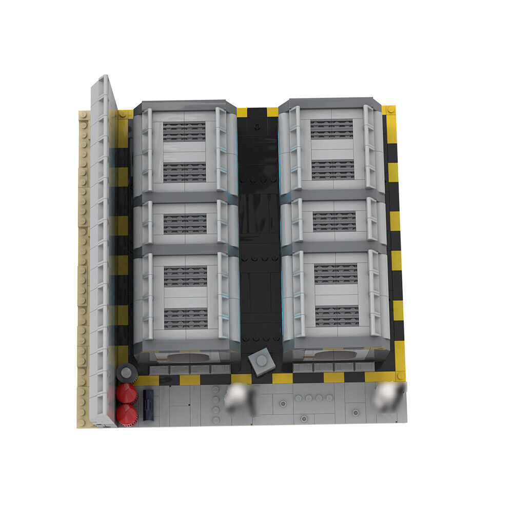 MOC-155521 Base and Barracks Model from Movie Building Toys Set 695 Parts-ZITIANYOUBUILD
