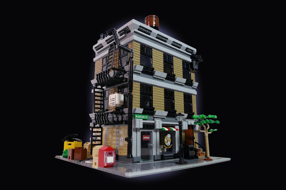 MOC-162822 Peter Parker's Apartment Modular Building  2712 Pieces