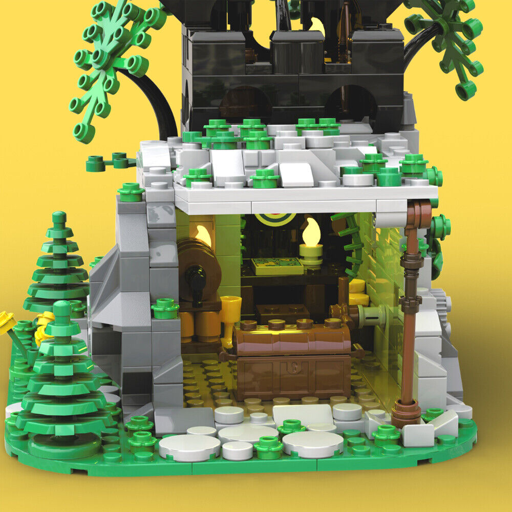 ZITIANYOUBUILD MOC-128713 Outpost Castle Remake Model for Collection 647 Parts-ZITIANYOUBUILD