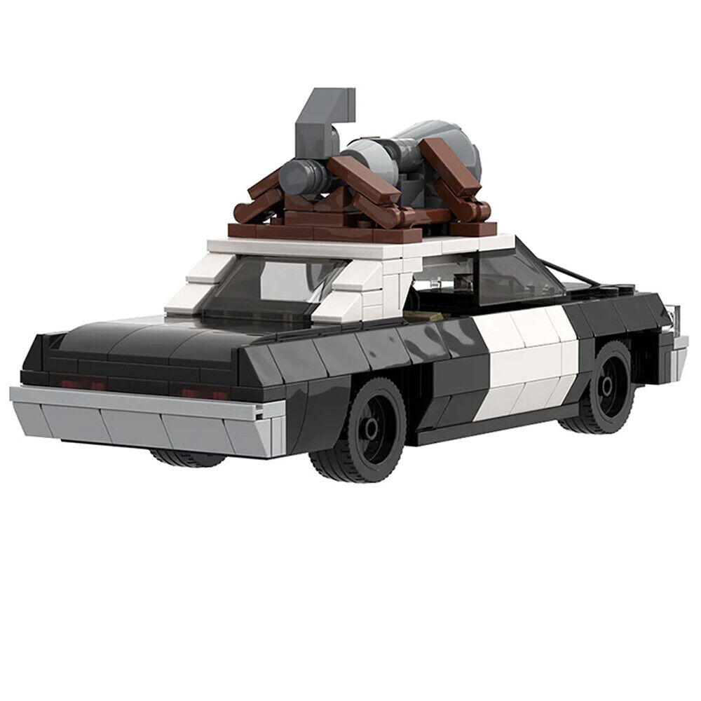 MOC-129488 Police Patrol Car from 1980 Musical Comedy Film 326 Parts Gift-ZITIANYOUBUILD