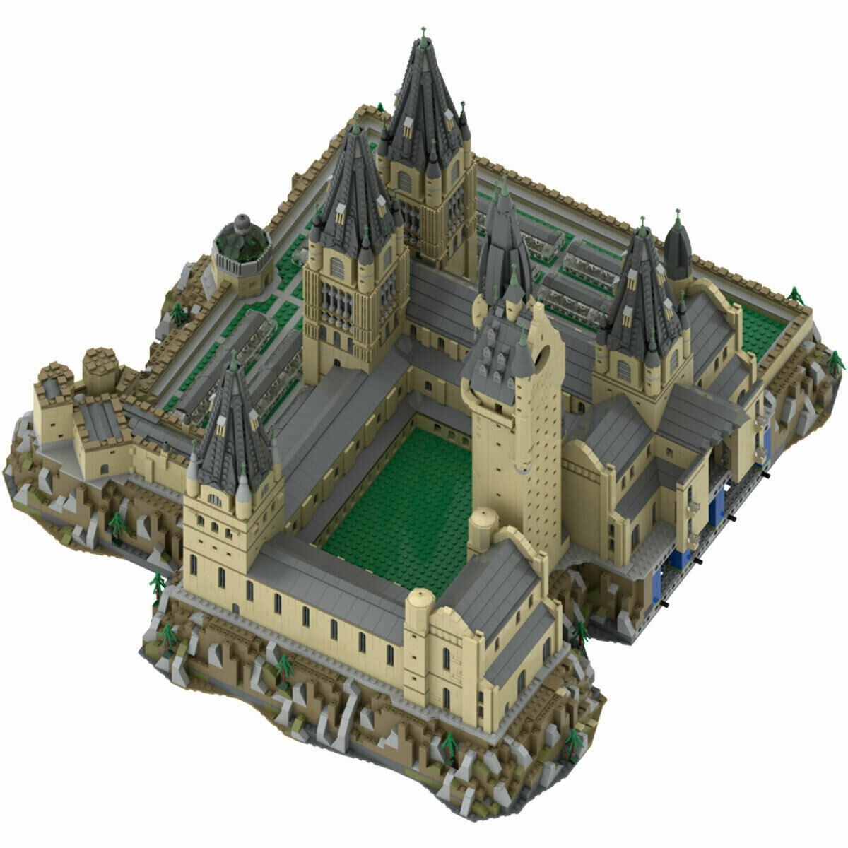 C4296 Epic Castle Extension for 71043 Castle 12844 Parts from Film-ZITIANYOUBUILD