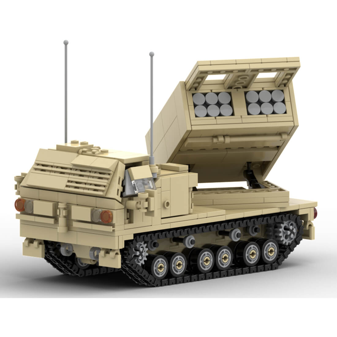 Custom MOC-39659 M270 MLRS Small Particle 806 Parts Toys Gift for Christmas-ZITIANYOUBUILD