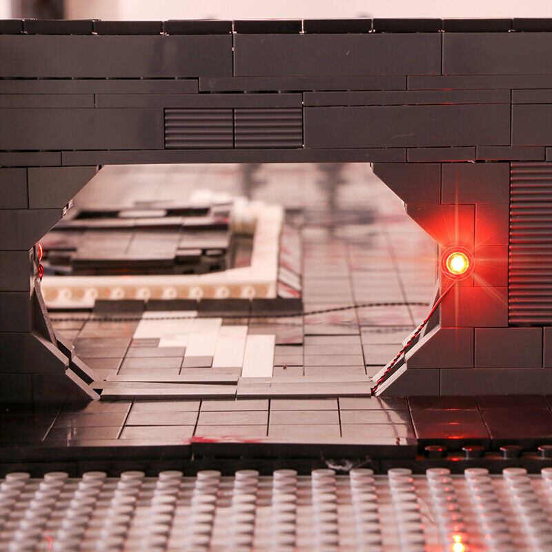 ZITIANYOUBUILD C001-D Docking Bay 327 Hanger Kits with LED Lights 7857 Parts-ZITIANYOUBUILD