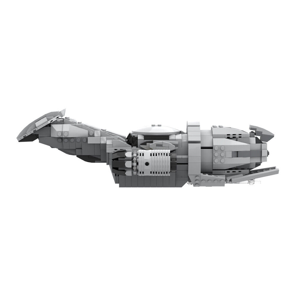 MOC-87563 Serenity Spaceship 1/240 Scale from Movie 914 Parts for Collection-ZITIANYOUBUILD