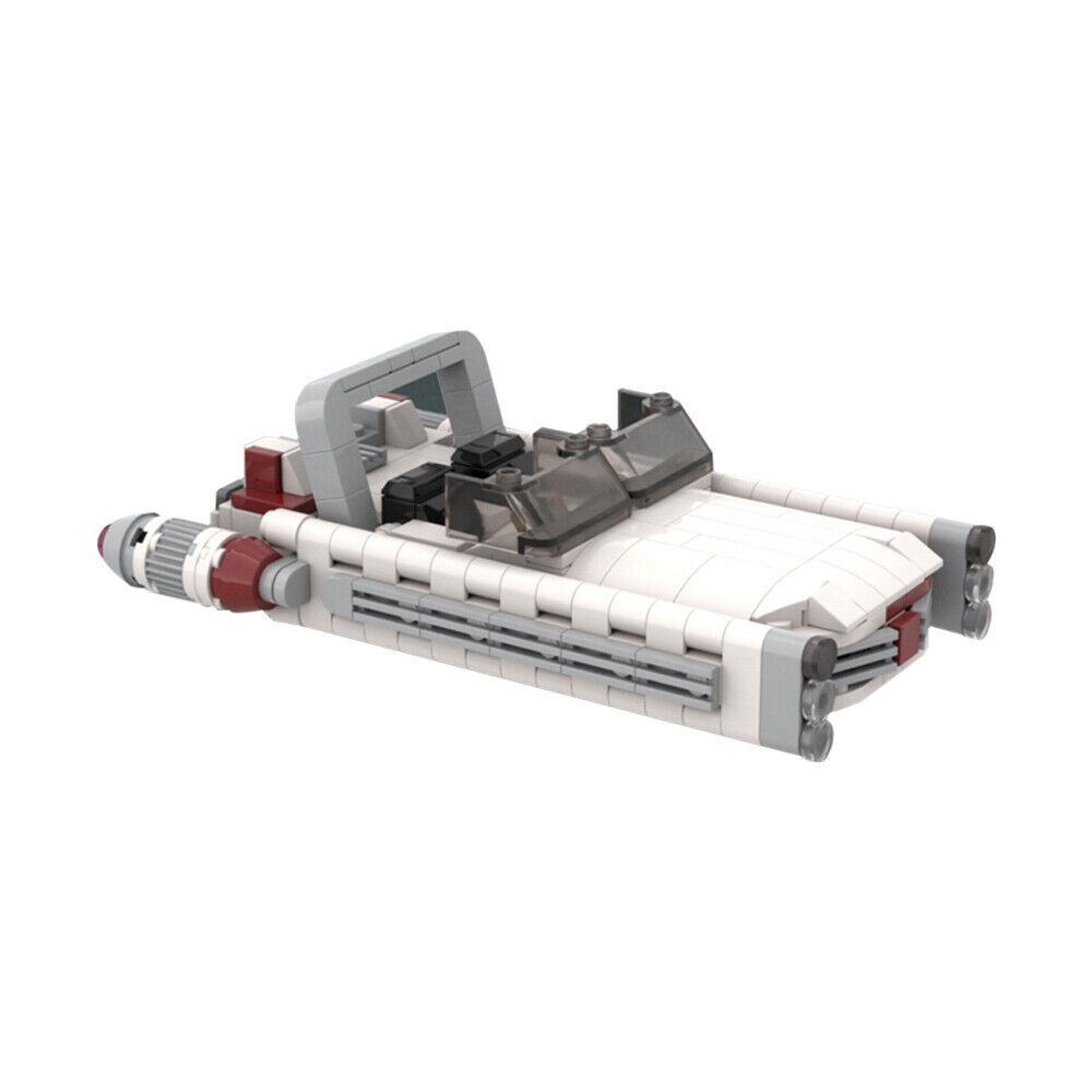 Custom MOC: C7736 Majordomos Landspeeder Model 352 Parts Gift for Christmas-ZITIANYOUBUILD