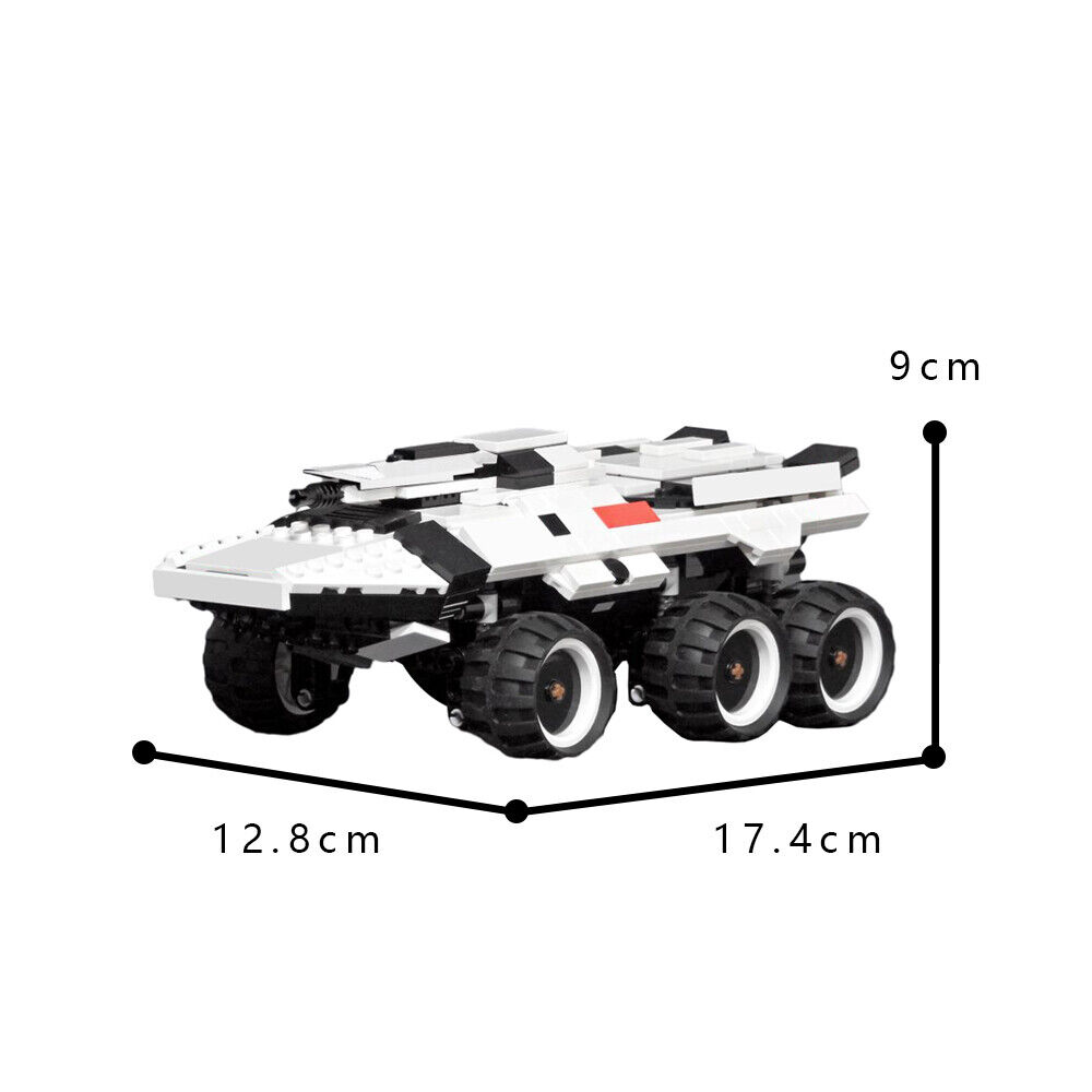 Custom MOC: C7661 M35 Mako Model 599 Parts & Packs from Game Gift for Christmas-ZITIANYOUBUILD