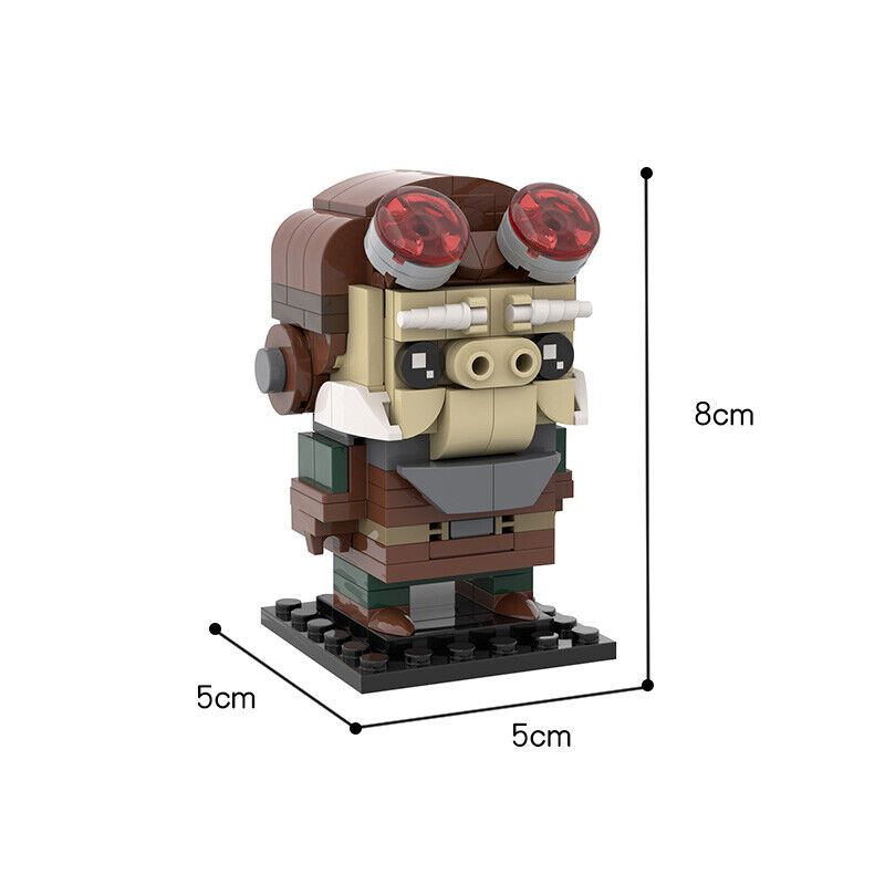 MOC-35498Kuiil B/r/i/c/k/Nheadz from The /M/an/d/aNlorian & Building Toys-ZITIANYOUBUILD