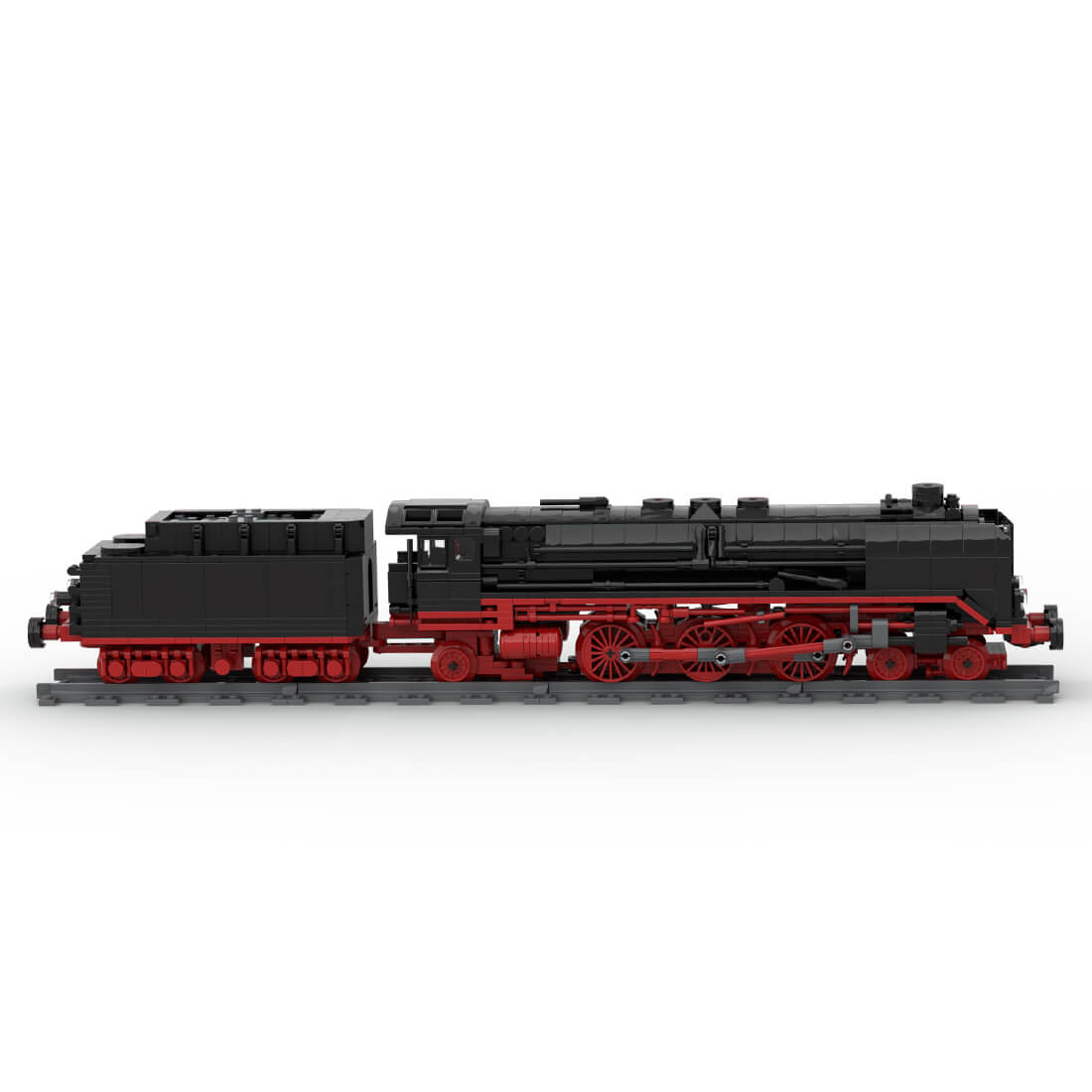 MOC-81348 DRG BR 01 Retro Express Locomotive Model 1423 Parts for Christmas-ZITIANYOUBUILD