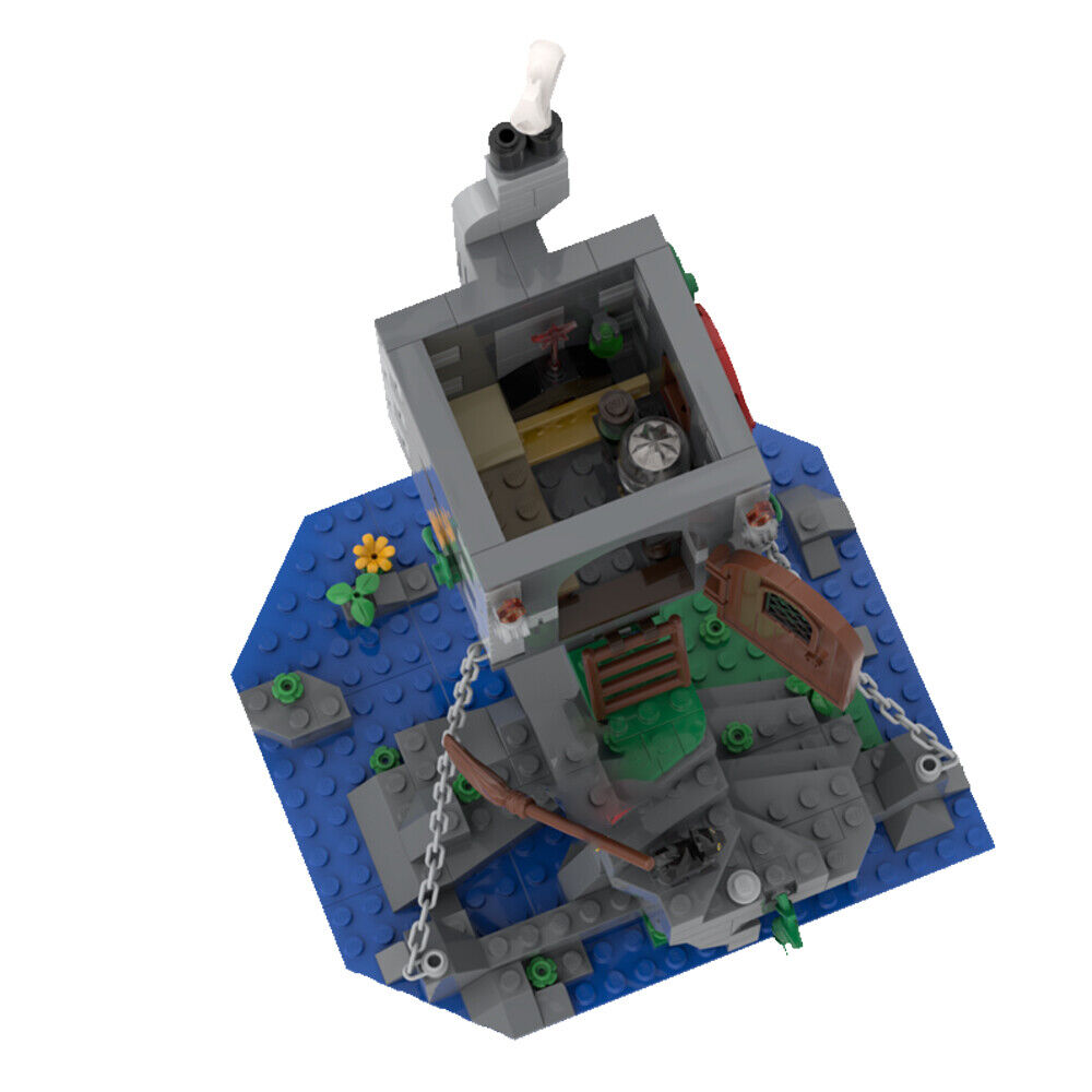 MOC-146778 Tensegrety Hut with Floating Effect 397 Parts Building Toys Set-ZITIANYOUBUILD