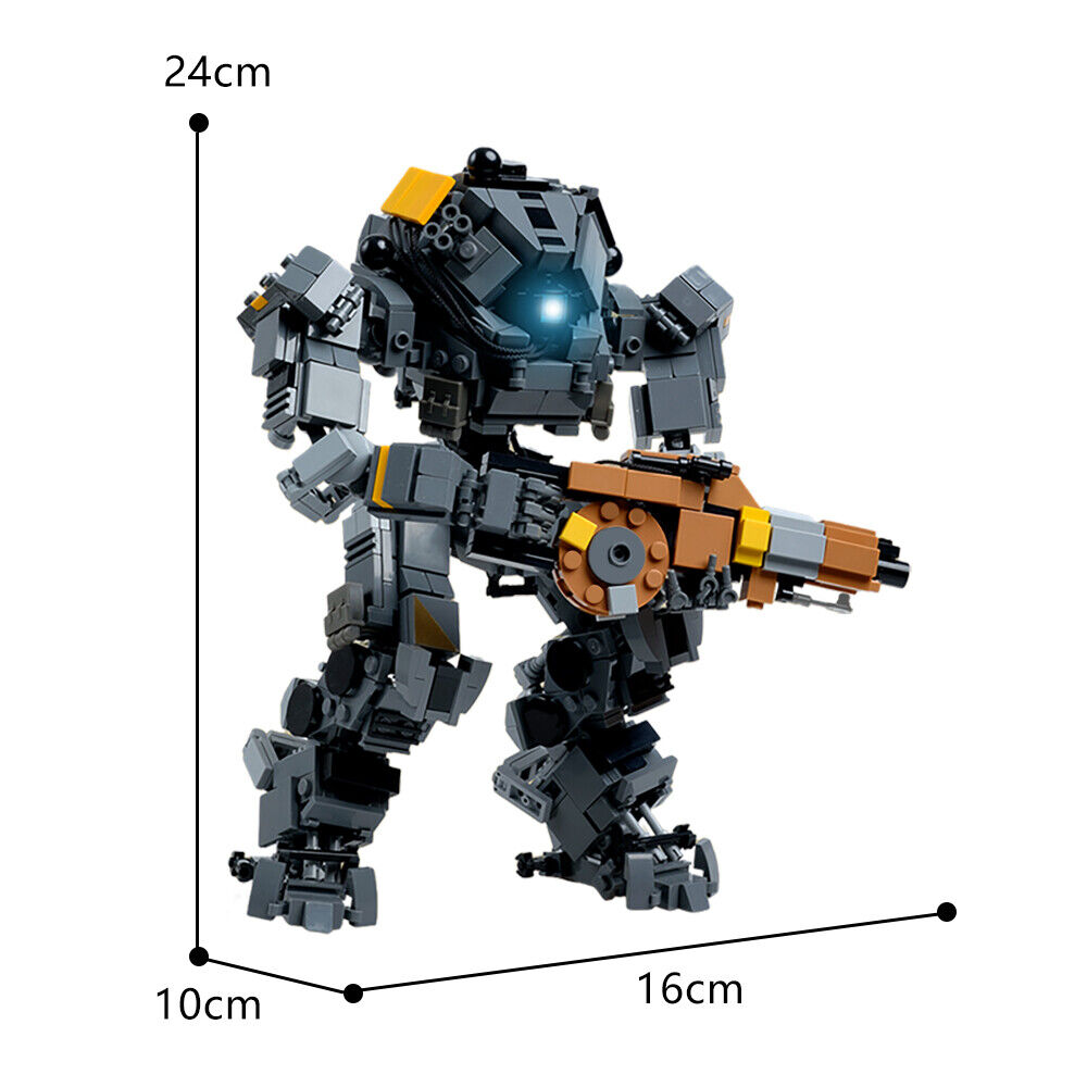 C9352 Ion-class Robot with Splitter Rifle 888 Parts from Shooting Game-ZITIANYOUBUILD