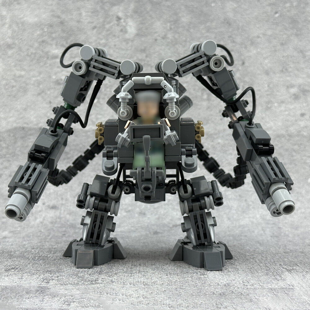 MOC-127517 A Hydraulic Mechanized Walker Model Robot from Sci-fi Movie 311 Parts-ZITIANYOUBUILD