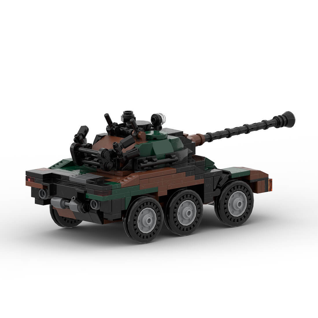 Custom MOC-144601 ERC90 Sagaie Infantry Fighting Vehicle Model 433 Parts Gift-ZITIANYOUBUILD