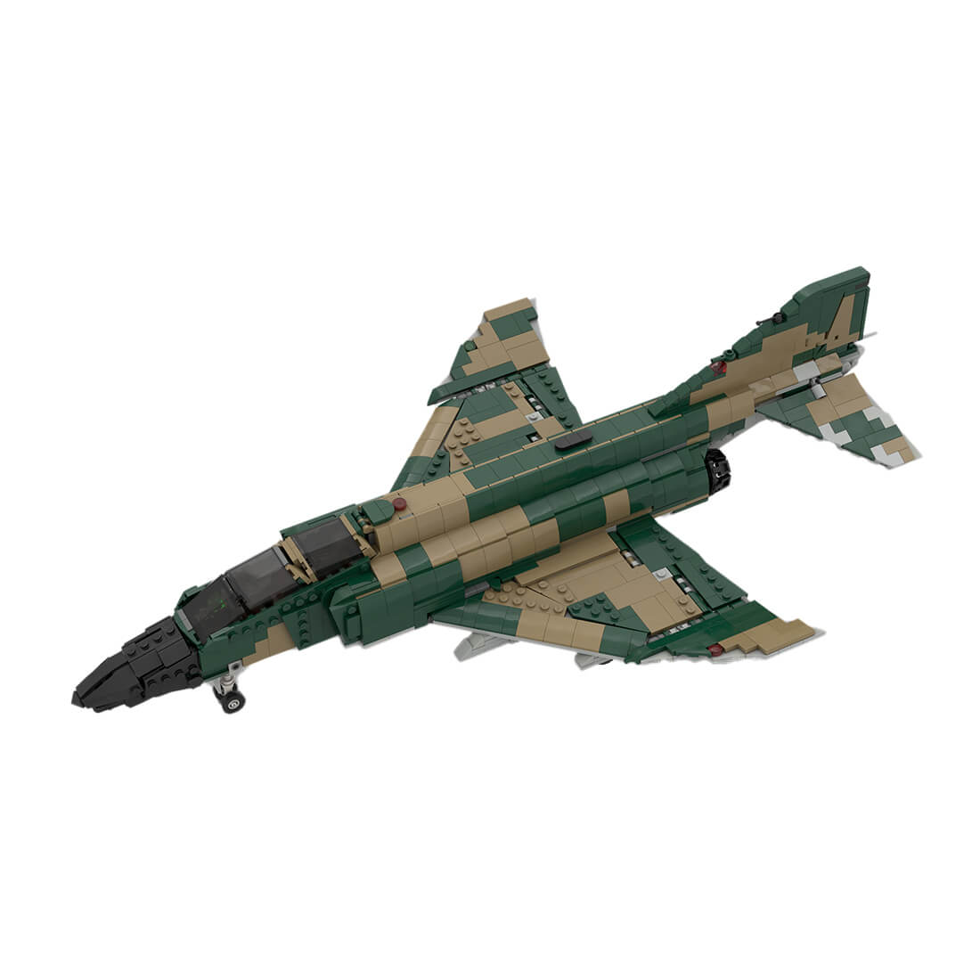MOC-178143 F-4 Phantom II AIR FORCE Fighter-bomber Blocks Set 952 for Christmas-ZITIANYOUBUILD