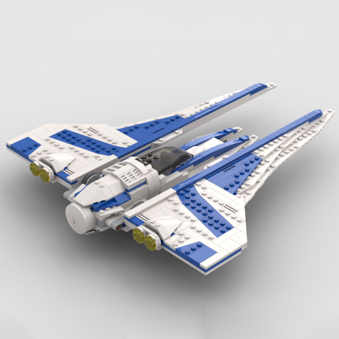 MOC-91479 Troop Transport Fighter Model Building Toys Set 468 Parts Gift-ZITIANYOUBUILD