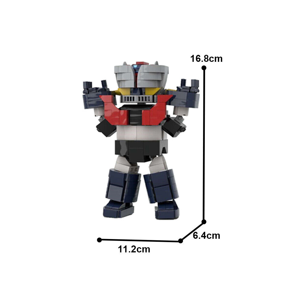 Custom MOC: C7731 Demon Z SD Mech Robot Model 419 Parts Gift for Christmas-ZITIANYOUBUILD