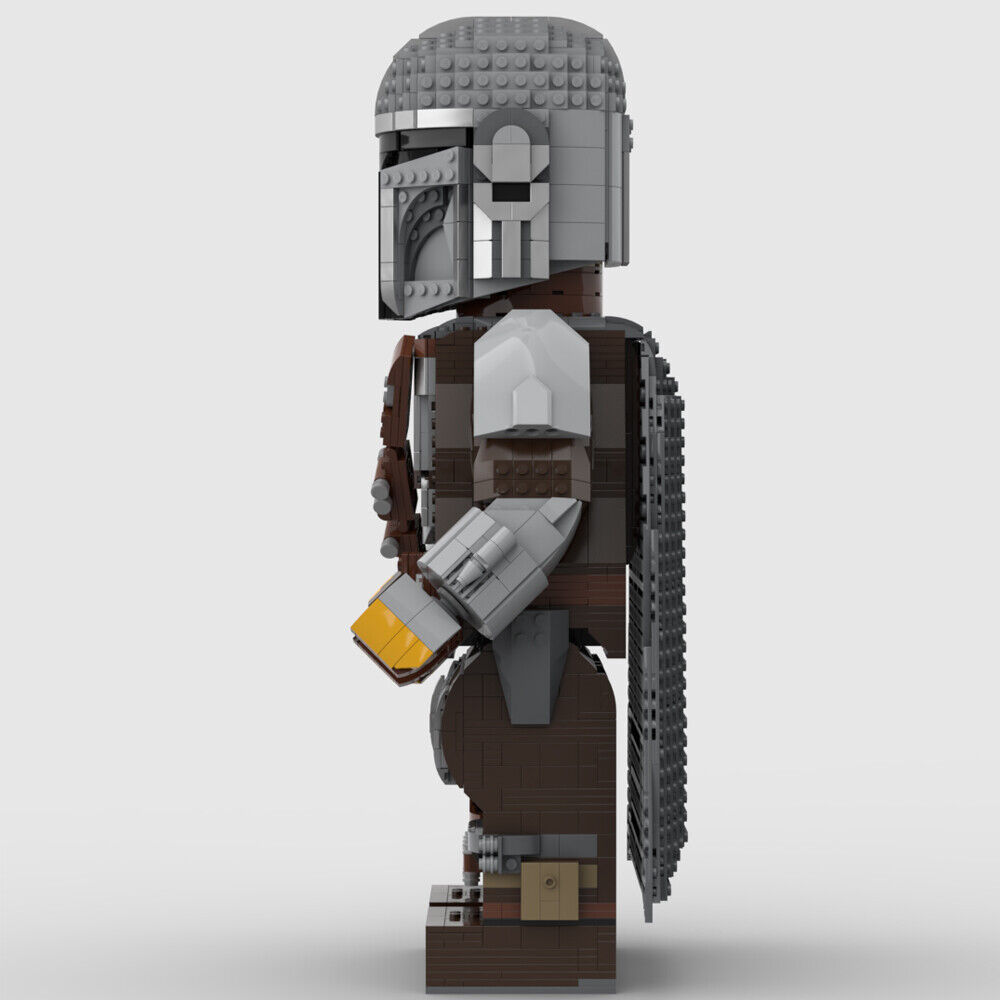 MOC-102953 Star Wars The Mandalorian Mega Figure-102953 Helmet Series 2174 Parts-ZITIANYOUBUILD