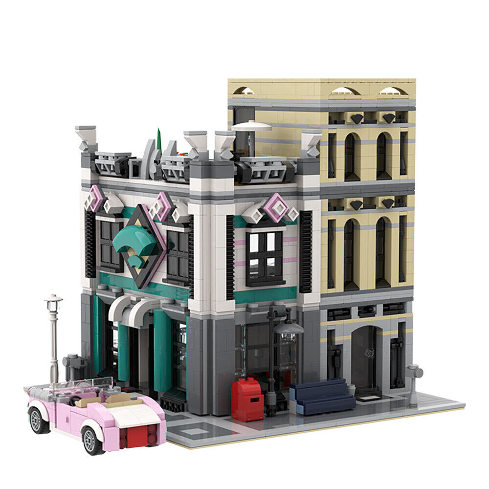 C4530 Modular Building: Internet Caf�� Model with Interior 2220 Parts-ZITIANYOUBUILD