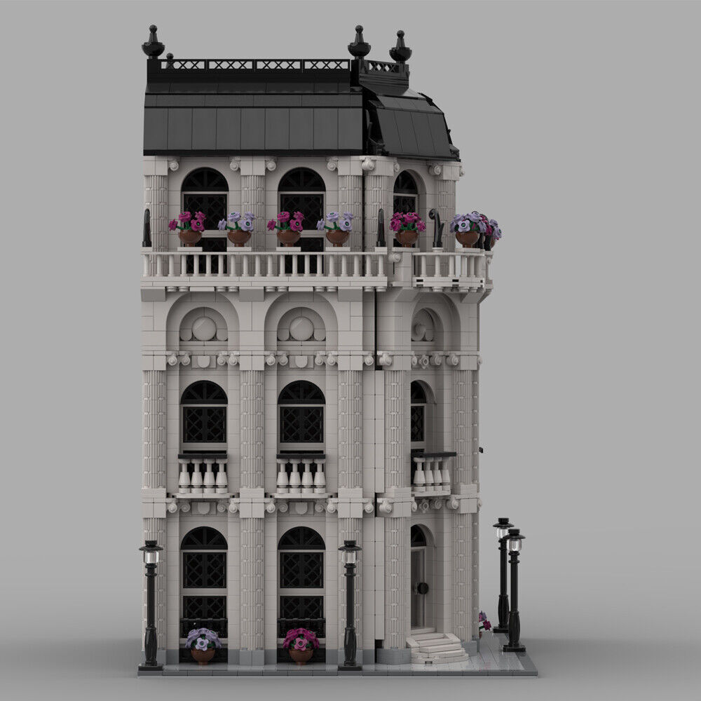 MOC-39837 Modular House Modular Building Model Building Toys Set 2788 Parts-ZITIANYOUBUILD