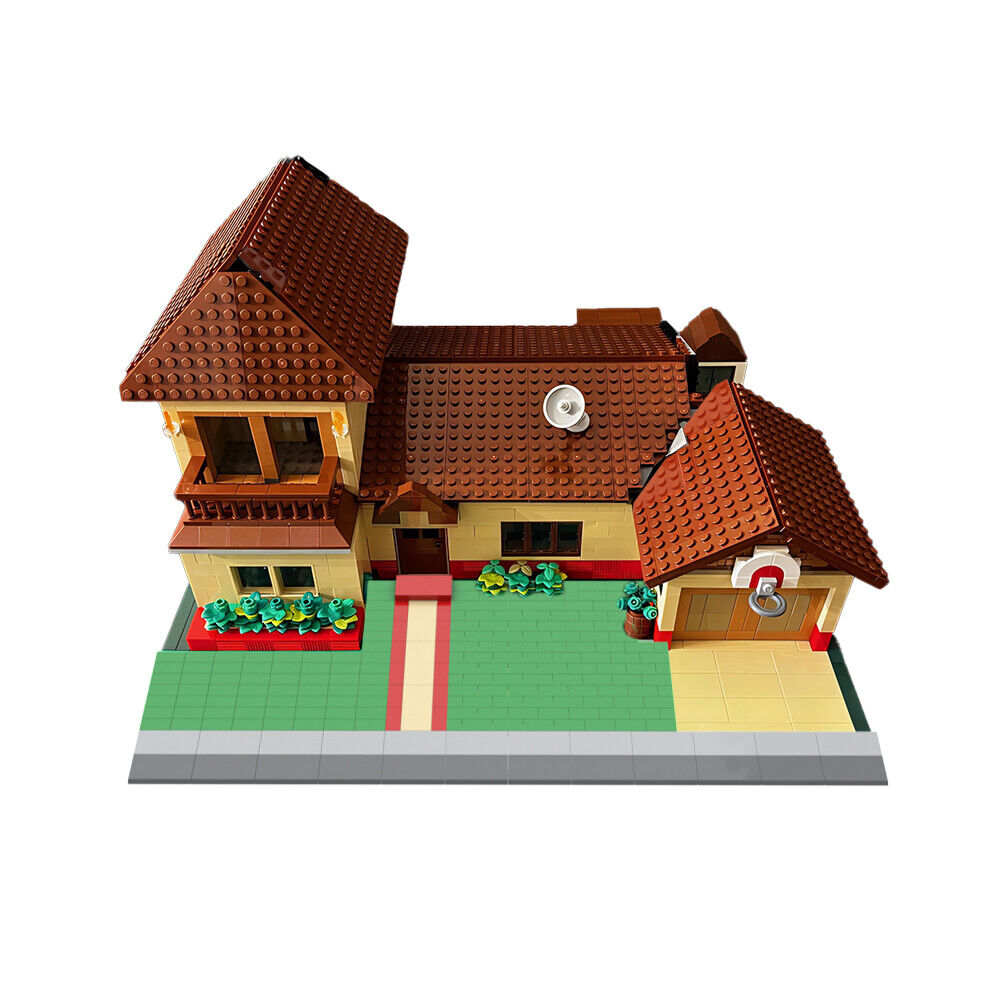 C9342 Smith Residence Building Toys set 1848 Parts from TV Show Free Shipping-ZITIANYOUBUILD