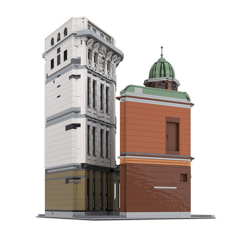 Flatiron Building MOC-185075 with Interior Building Toys Set 4049 Parts-ZITIANYOUBUILD