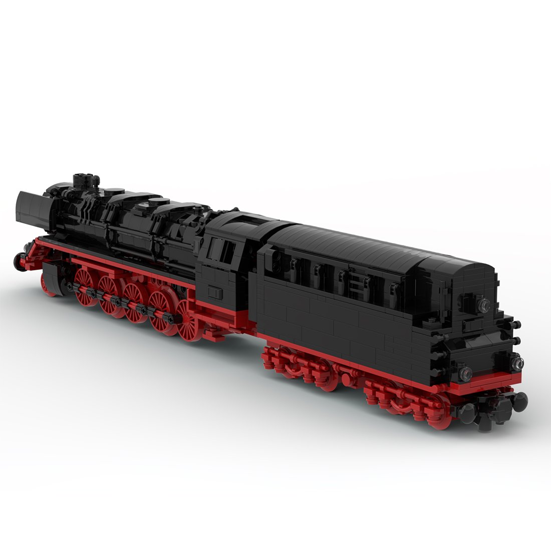 Custom MOC-109845 DR-Baureihe 44 Steam Locomotive 1196 Parts Gift for Christmas-ZITIANYOUBUILD