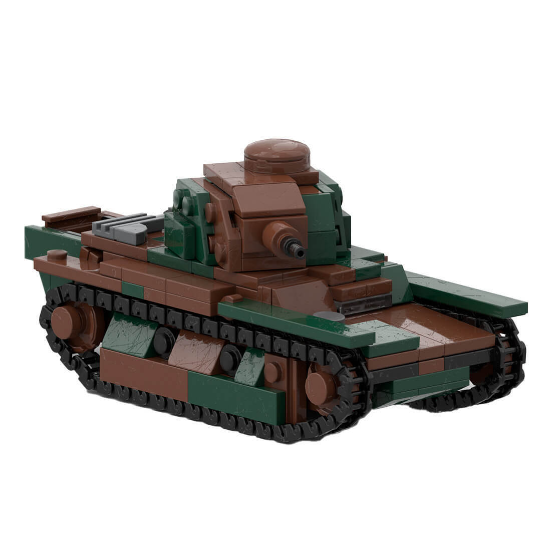 Custom MOC-127245 R40 Tank Model Toys 326 Parts Kids Gift for Christmas-ZITIANYOUBUILD