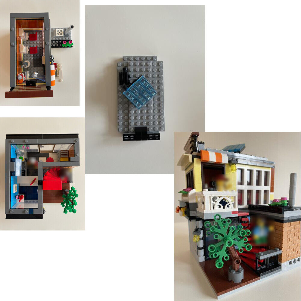 MOC-95668 Fish and Chips Shop with Interior Modular Building 613 Parts-ZITIANYOUBUILD