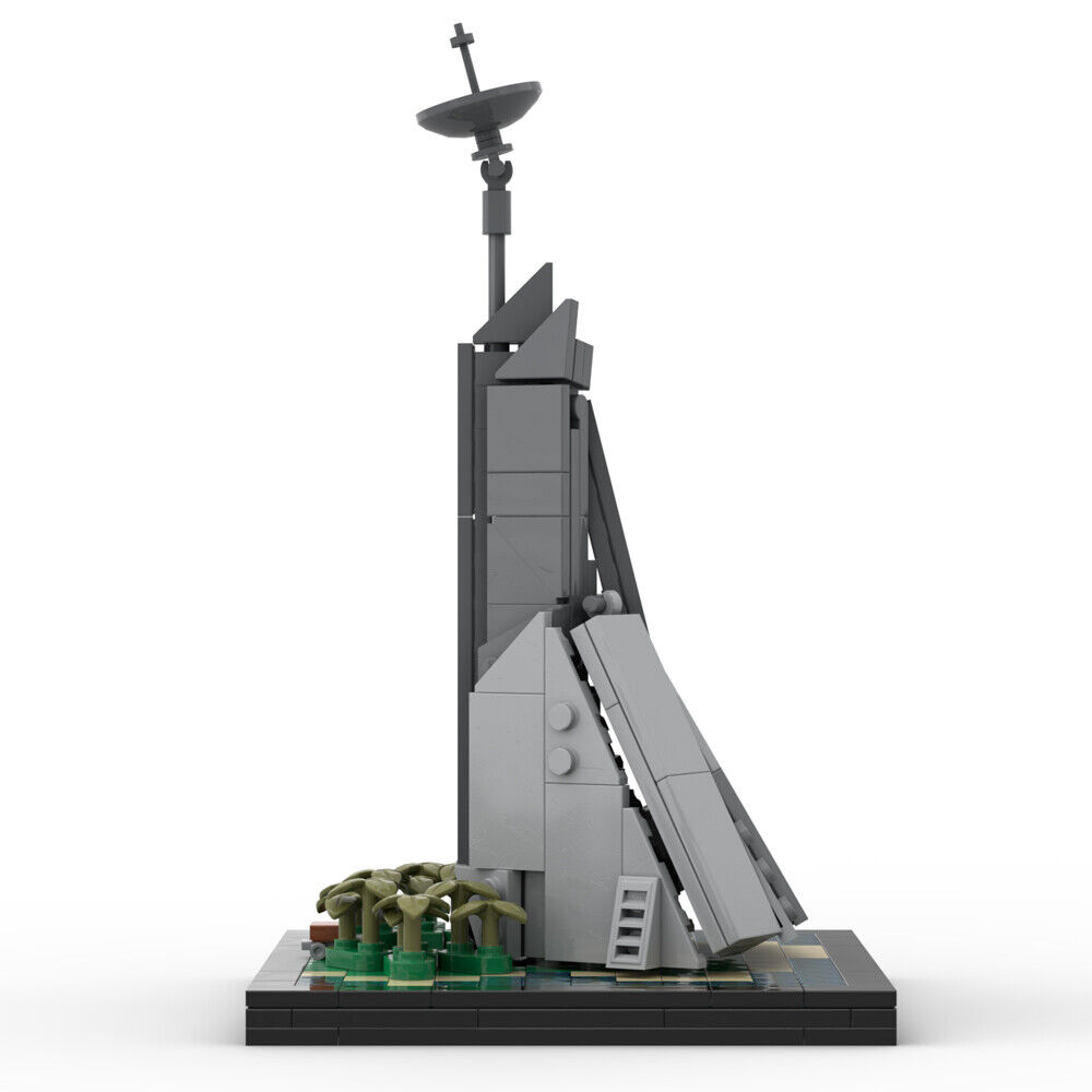 MOC-150508 Scarif Citadel Tower - Architecture Scale from Movie 294 Parts-ZITIANYOUBUILD